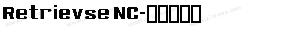 Retrievse NC字体转换